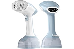 BEAUTURAL Portable Garment Steamer for Travel & Home Use, 25-Second Fast Heat-Up, 2 Steam Settings, 330ml Tank, Handheld Clothes & Fabric Wrinkle Remover