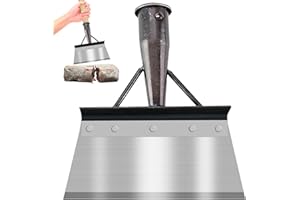 ONLYFLY BJPERFMS Multifunctional Garden Cleaning Shovel, Cleaning Shovel for Grass, Multi-Functional Outdoor Garden Cleaning Shovel, 23CM Multifunctional All-Steel Garden Cleaning Shovel for Farm Garden