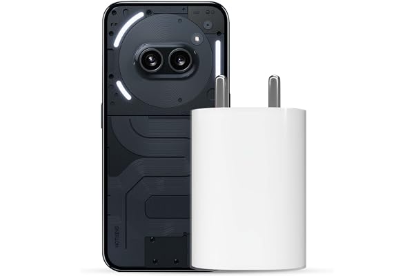Kratos 45W PPS Fast Charger for Nothing Phone 3a/3a Pro/2a/2a Plus/2/1 & CMF Phone 1 PD 3.0 USB C Type-C Rapid Charging Adapter BIS Certified Wall Charger White