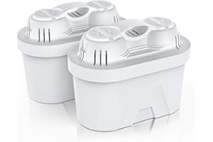 FRIZZLIFE FPT01 Cartucho de filtro de agua de repuesto para FP40 jarra de filtro de agua (paquete de 2)