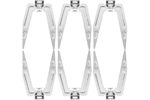 HOLIDYOYO 6ensembles Fourchettes Rotatives Acier Inoxydable pour Rôtisserie De Poulet Accessoires De Gril Et Barbecue pour Viande Et Poulet Outils De Cuisine Résistants Et Durables