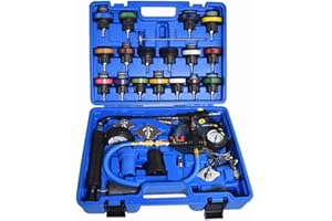 Alltooetools 28pcs Universal Radiator Pressure Tester and Vacuum Type Cooling System Kit