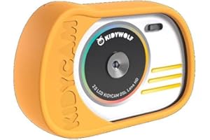 KIDYWOLF KIDYCAM Appareil Photo Digital Orange