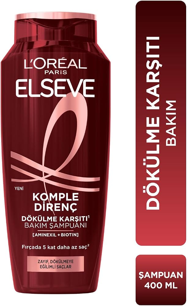 L'Oreal Paris Elseve Komple Direnç Dökülme Karşıtı Şampuan 400 ml