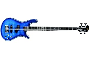 SPECTOR - LEGEND 4 STANDARD BLUE STAIN,Basso Elettrico,Corpo Frassino Leggero,Manico Acero e Padauk,Tastiera Ebano Amara 24 Tasti, Scala 864mm,Capotasto: 41,6 mm, Pickup: P/J,Colore Blue Stain.