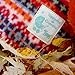 Tuppence and Crumble Soft Felted Lambswool Fairisle Baby Blanket Red