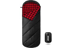 ATTONER Sacco a Pelo, 0 Gradi Sacco a Pelo Invernale, Caldo, Confortevole, Compatto, Sacco a Pelo 4 Stagioni per Adulti e Bambini, Ideale per Viaggi all'Aperto e con lo Zaino in Spalla.