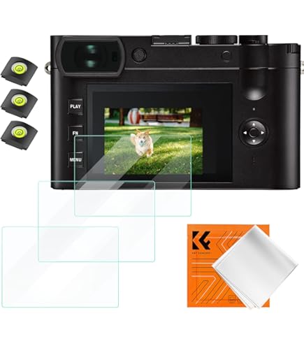 Pellicola In Vetro Ibrido Brotect AirGlass Per Leica Q (Typ 116) – 3 Pezzi, Durezza 9H, Anti-impronta, Made In Germany