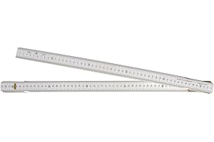 WEPO Spezial-Holz-Gliedermaßstäbe mm + cm Duplexteilung, eichfähig nach EG-Genauigkeitsklasse III, Längen: 3-4 - 5 m(4 m)