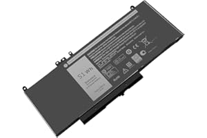 Exmate 7.4V 51Wh Batterie G5M10 WYJC2 pour Dell Latitude E5450 E5550（Pas Compatible avec 62Wh）