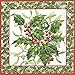 Produktbild Servietten Weihnachten Winter Prägung Motiv Pflanze Ilex 20er Packung 3-lagig 33x33cm