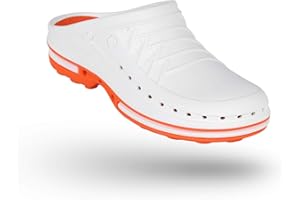 WOCK Clog Senza Cinturino con Steri-Tech Soletta, Zoccoli Lavoro Sanitario Donna e Uomo - Sterilizzabile, Antistatico, Traspirante e Antiscivolo