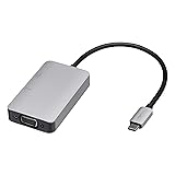 Amazon Basics USB-C 3.1 Adapter with VGA, USB 3.0 Port, USB-C ports and 100W Power Delivery
