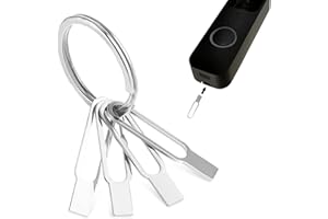 ETHLOMOER 4-Pack Blink Doorbell Key Replacement Tool - Doorbell Camera Release Pin for Easy Removal of Mount & Battery Replacement - Compatible with Blink Video Doorbell