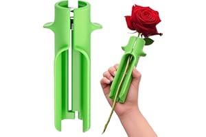 LELEWANGLUO Rose Thorn Stripper Tool Remover Leaf Stripper Flower Cleaner Cutter New Upgrades Flower Thorn Trimming Tool for Mother's Day for Home Professional Florist