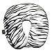 Lushomes White Tiger Skin Printed Neck Pillow RS.549.00