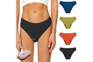 NMSLCNM Maillot de Bain Menstruel Femme Culotte Menstruelle Femme Basic Slip Maillot de Bain pour Regle Culotte Menstruelle Piscine Maillot Menstruel Femme Bas de Maillot