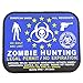 Produktbild PVC RUBBER ZOMBIE HUNTER PATCH BLUE BLACK