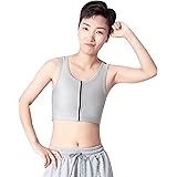 Binder Chest Compresor Para Trans FTM - BaronHong IceSlik Mesh Con Banda Elástica Y 3 Filas De Ganchos, Suave Y Transpirable