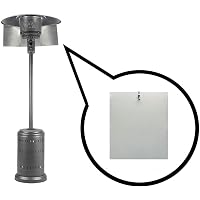 GASDEPOT Replacement Reflector Canopy Shield - Mushroom Patio Heaters :  Amazon.co.uk: Garden