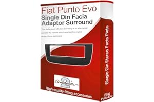 FIAT Punto Evo Stereo Radio Facia Fascia Adapter Panel Plate Trim Cd Surround