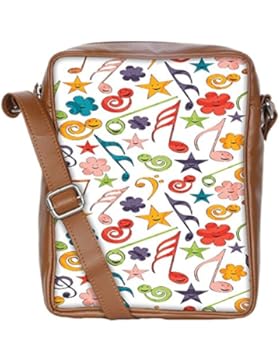 Snoogg , Damen Umhängetasche mehrfarbig multi