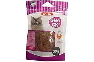 SNACK Zolux Mini Filet de Poulet pour Chat 50 g