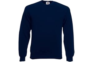 Fruit of the Loom Felpa Raglan Maglia di Tuta Uomo