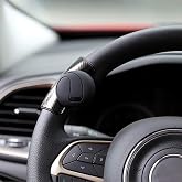 Automaze 3R-2151 Black 360° Rotation Universal Car Stee...
