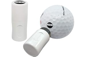 Asbri Golf Ninja Golfball-Stempel, Schwarz