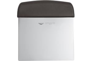 Paderno 18501-02 Tagliapasta Flessibile – Raschietto tagliapasta professionale con manico, lama in acciaio inox, manico in polipropilene, 12 cm x 9,5 cm