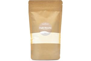 LA COMPAGNIE DES SENS Argile Blanche Kaolinite - Poudre ultra-ventilée - 200g - Argile Brute 100% naturelle, qualité Premium - Pour la cosmétique maison