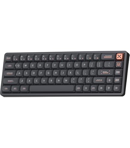 LOFREE Flow Low Profile Mechanical Keyboard, 100 Keys Rechargeable