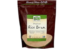 La comida real, salvado de arroz, 20 de oz (567 g) - Now Foods