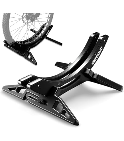 PRESENTOIR-SUPPORT 1 VELO FOGUS FIXATION ROUE AVANT OU ARRIERE POUR FAT Bike Noir