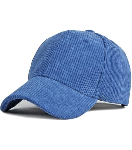 YAMEE Casquette Baseball Velours Côtelé Pour Homme,Casquette