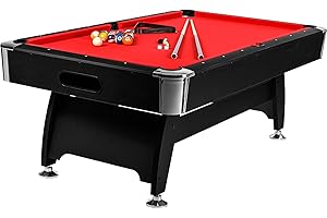 GAMES PLANET 7 ft Billardtisch Premium“ + Zubehör, 9 Farbvarianten, 214x122x82 cm (LxBxH)