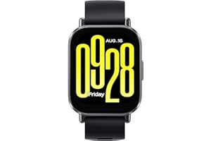 Redmi Watch 5 Active Smartwatch, 2.0 Inch LCD Display, 18 Day Battery, 140+ Sports Modes, Heart Rate and SPO₂ Tracking, 5ATM Waterproof, Calls, Fitness Tracker -Black|1 year manufacturer warranty