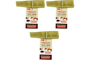 Yakers Dog Chew Medium x 3 - Yak Milk Value Pack of 3 - Save!