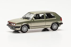 Herpa modello di auto VW Golf II Gti in scala 1:87, pezzo da collezione, modello tedesco, statuetta plastica