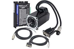 STEPPERONLINE 1 Achse Closed Loop Schrittmotor Kit 2,0 Nm 1000PPR Nema 23 Stepper Motor & Schrittmotor Treiber CL57T-V41 0-8,0A 24-48VDC für CNC Graviermaschine