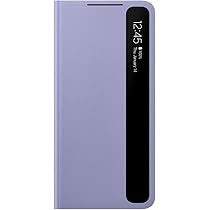 S21 Plus Clear View Cover Violet 56 Buy Online At Best Price In Uae Amazon Ae