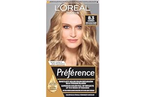 ‎L'ORÉAL PARIS L'Oréal Paris Préférence 8.3 CANNES farba do włosów Jasny Złocisty Blond