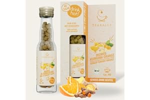 ‎TEABALLS TEABALLS – BIO IKO (Ingwer–Kurkuma–Orange) – Winter-Gewürztee ohne Beutel – nur mit heißem Wasser, wärmend-fruchtig, 40 Tassen, zuckerfrei & kalorienfrei, vegan, Deutsche Innovation