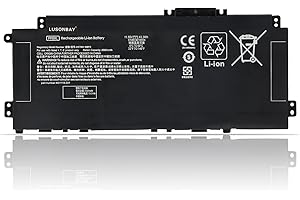 LUSONBAY PV03XL PP03XL Laptop Battery Replacement for HP Pavilion x360 13-BB 14-DV 14M-DW 15-EH 14-DK 13-BB0000 14-DV0000 14M-DW0000 14-DK0000 14-DW000 15-EH0000 Series New Battery 11.55V/43.3Wh