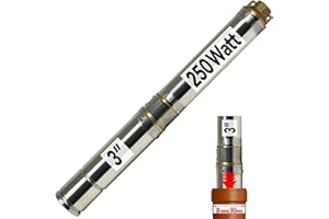 AMUR Pompe de puits - Pompe immergée de forage pompe à économie d'énergie