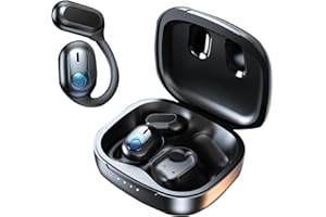 SMD5050 Ai Kopfhörer Übersetzer, Übersetzungskopfhörer, 145+ Sprachen Kopfhörer Übersetzer Echtzeit mit App, Bluetooth-übersetzungs-ohrhörer für iOS und Android, Business, Reisen - Schwarz