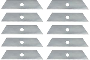 Wedo 37937 Set di 10 lame per cutter, dimensioni: 18 x 72 mm