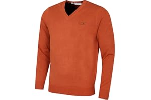 Calvin Klein Golf Herren V-Ausschnitt-Tour Sweater