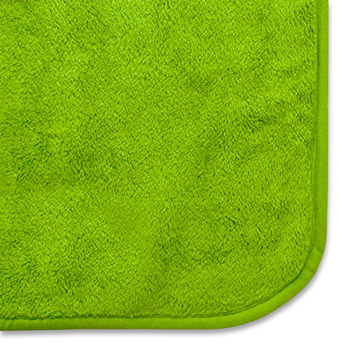 XXL Decke Glory | uni apfelgrün | super weiche Wohndecke / Kuscheldecke | 2 Größen und 8 Farben verfügbar | 150x200cm - 3
